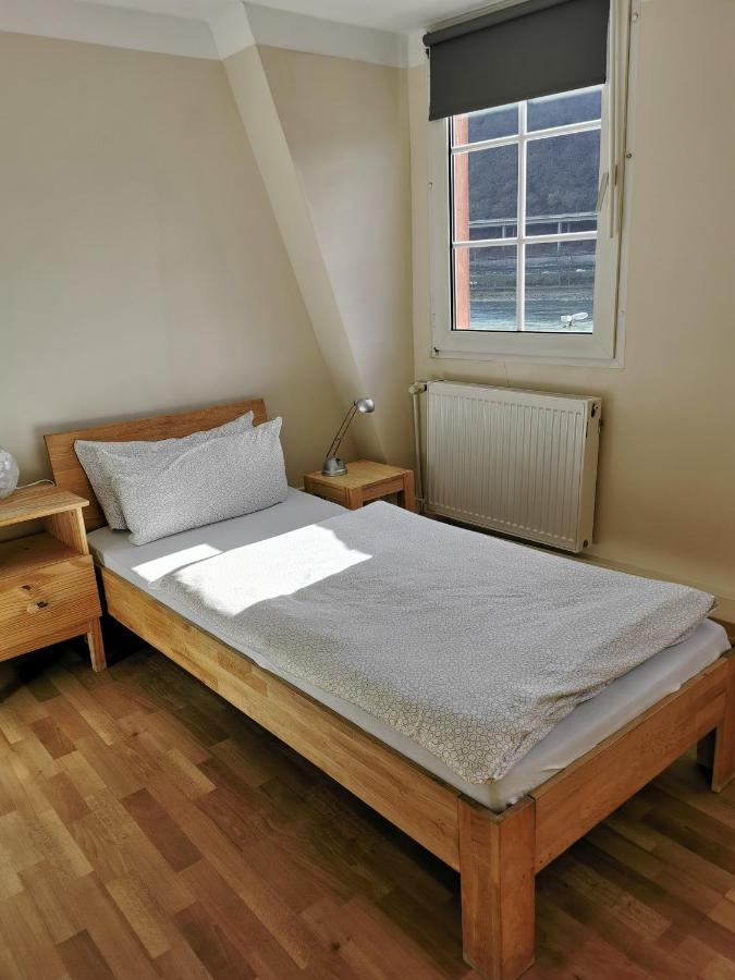 Leutesdorf 莱茵河畔咖啡馆旅馆酒店 外观 照片