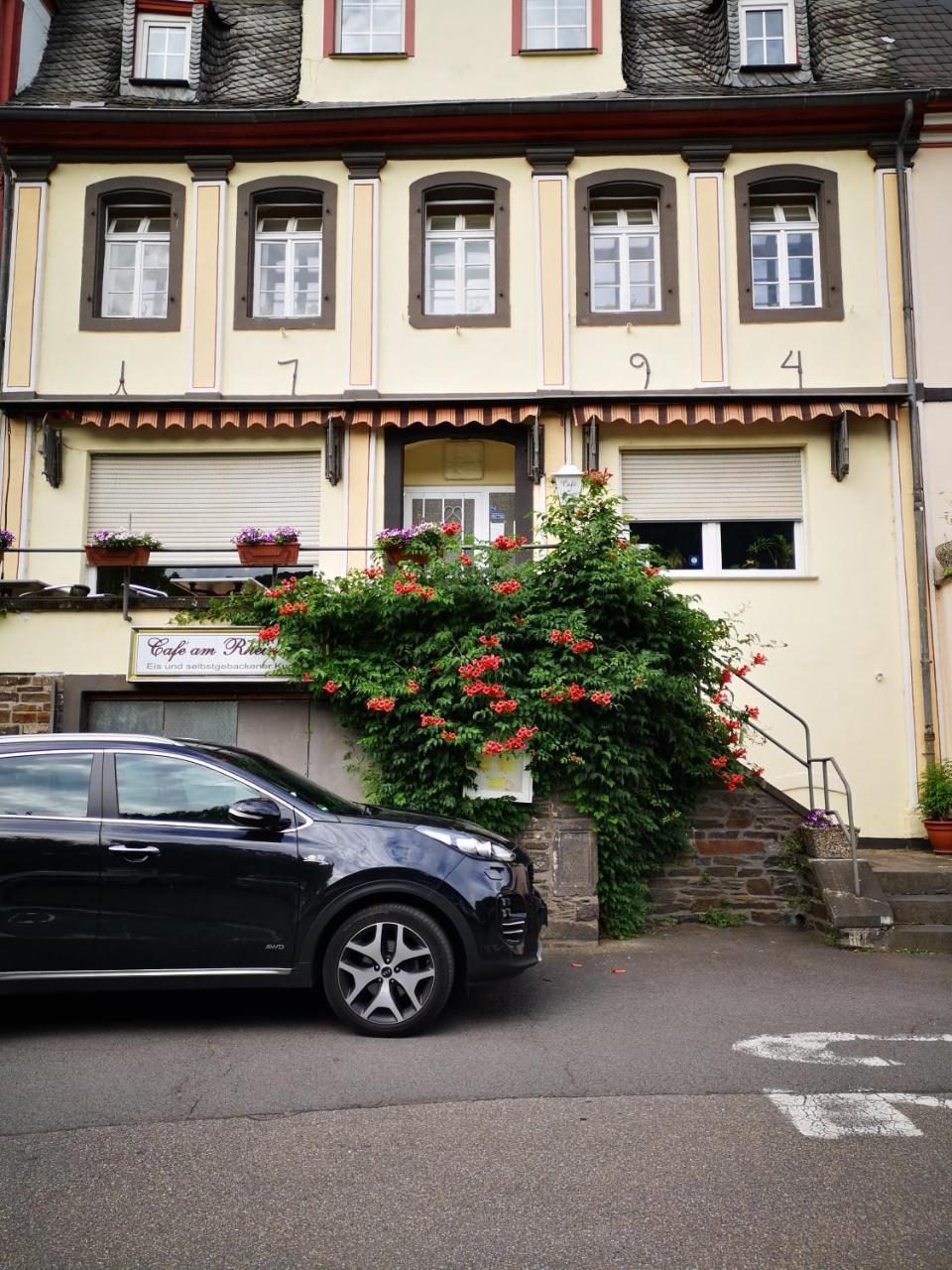 Leutesdorf 莱茵河畔咖啡馆旅馆酒店 外观 照片